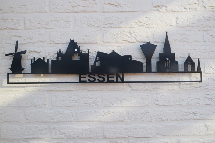 Unieke skyline van Essen